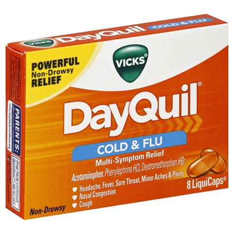 Does dayquil have calories. Things To Know About Does dayquil have calories. 